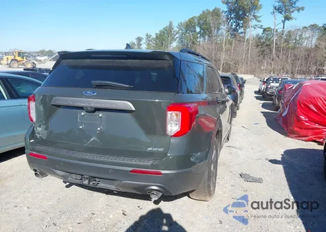 2022 Ford Explorer Xlt z USA, uszkodzony, nr VIN 1FMSK8DH2NGA68263